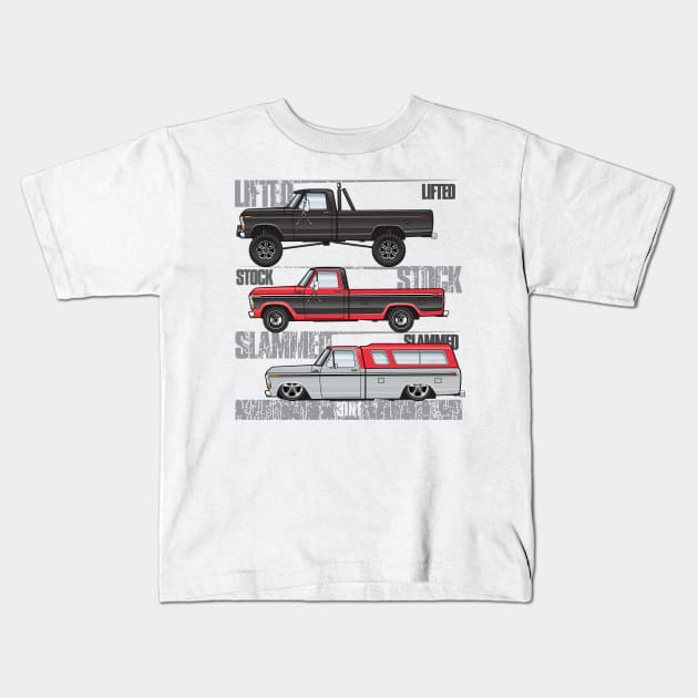 3 in 1 Kids T-Shirt by JRCustoms44